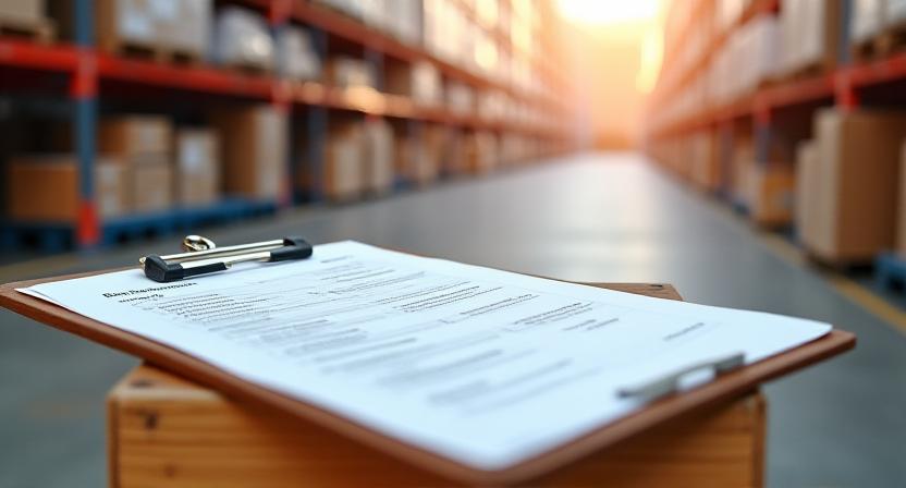 Logistics safety and compliance visual